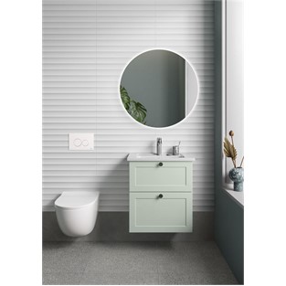 VitrA 30x60 Set6.0 Limestone Beyaz Fluted Dekor Mat Nr K95078100001VTE0