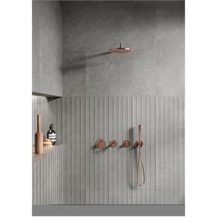 VitrA 30x60 Set6.0 Limestone Beyaz Fluted Dekor Mat Nr K95078100001VTE0