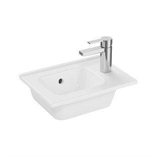 VitrA Mia Etajerli Lavabo Beyaz 40 cm 7460L003-0029
