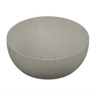 VitrA Outline Çanak Lavabo Yuvarlak 40x40 cm Mat Bej 5992B420-0016