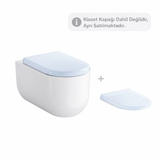 VitrA Liquid Asma Klozet Rim-ex Gizli Montajlı 54 cm Beyaz 7321B403-0090