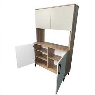 Soprano Kahve Köşesi Çok Amaçlı Mutfak Dolabı 150cm SP02349