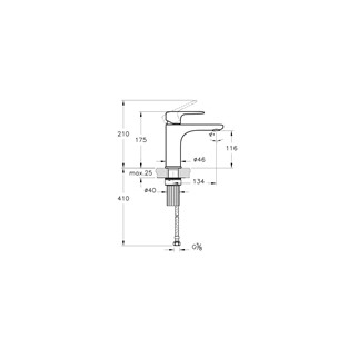 Artema Root Round Lavabo Bataryası Soft Bakır A4270629