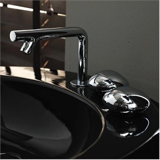 VitrA İstanbul Lavabo Bataryası 3 Delikli Krom A41807