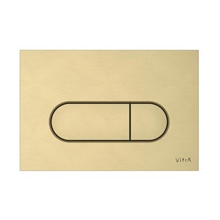 VitrA Root Round Kumanda Paneli Fırçalı Altın 740-2225
