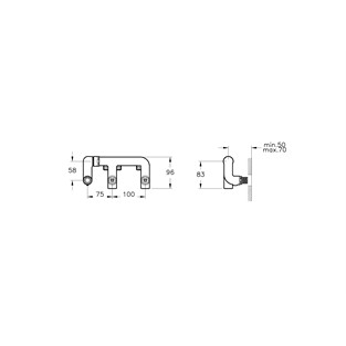 VitrA Ankastre Lavabo Bataryası Sıva Altı Grubu A42844