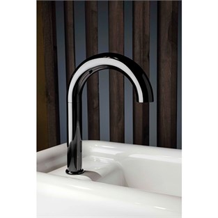 VitrA Liquid Temassız Lavabo Bataryası (Elektrikli) Parlak Siyah A4278839