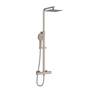 Artema AquaHeat Bliss S 230 Duş Sistemi Fırçalı Nikel A4720234