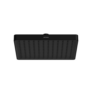 Artema Core Round Duş Başlığı 1F 250 mm Mat Siyah A4591336