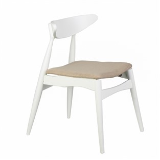 Vitale Nice Beyaz Sandalye MS.SA099-B