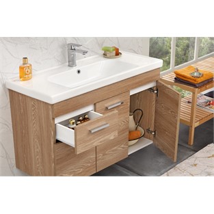 ORKA Enez Banyo Dolabı Takımı Livana 100 cm ORKA5000308