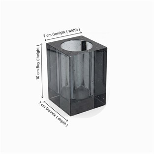 Kobos Bubbles Diş Fırçalık Cam KBW40001