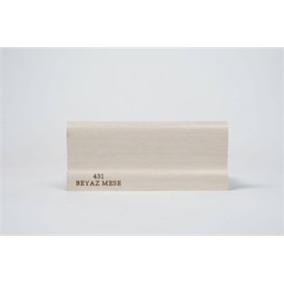 Vitale Beyaz Meşe 8 cm Süpürgelik VTLTP.B431-8