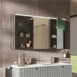 VitrA Core Dolaplı Ayna 120 cm 66913