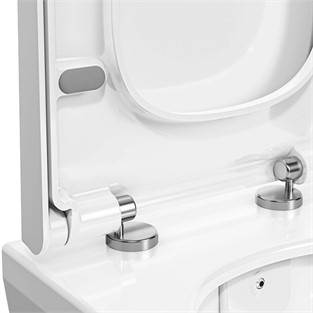 VitrA Valarte Duroplast Yavaş Kapanır Klozet Kapağı Beyaz 124-003R009