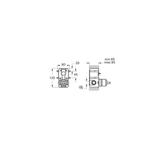 Artema Flow Square Ankastre Banyo Seti Krom A49322