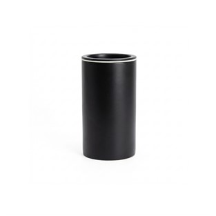 Kobos Nova Tezgah Üstü Yuvarlak Diş Fırçalık Mat Siyah KBW-632MB