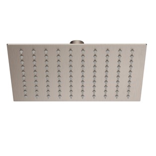 Artema Bliss Square 1F Duş Başlığı Fırçalı Nikel