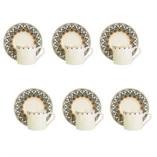 Vitale Sare 6'lı Kahve Fincanı Takımı MTFK.0085