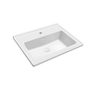 Bien Neptun Konsollu Tek Delikli Lavabo 60 Cm  NPLK06001FD1W5000