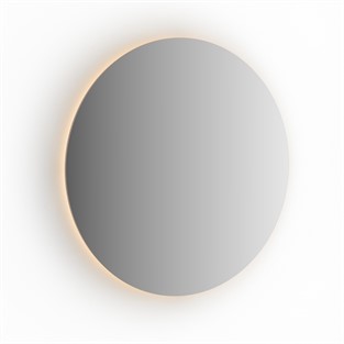 VitrA Prime Yuvarlak Led Sensörlü Ayna 80 cm Fırçalanmış Krom 67042