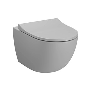 VitrA Sento Rim-ex Asma Klozet 54 cm Taş Gri 7748B076-0559