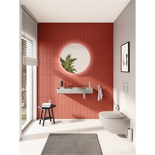 VitrA Sento Rim-ex Asma Klozet 54 cm Taş Gri 7748B076-0559