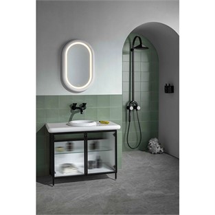 VitrA Liquid Tom Dixon Termostatik Duş Sistemi Parlak Siyah A4721939