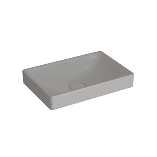 VitrA Metropole Çanak Lavabo 60 cm Mat Taş Gri 7535B076-1398