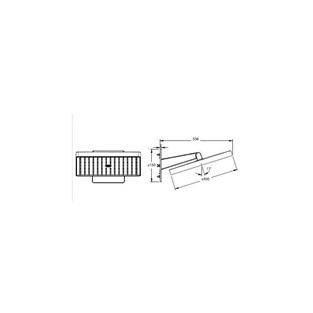 Artema Prime Square Duş Başlığı 2F 300 mm Mat Siyah A4592336