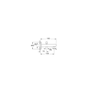 Artema Flow Soft Çıkış Ucu (El duşu çıkışlı) Mat Siyah A4312636
