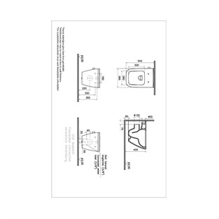 VitrA Integra Square Asma Klozet 7082B003-7209