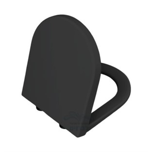 VitrA S50 Soft Klozet Kapağı DP Mat Siyah 72-083-309