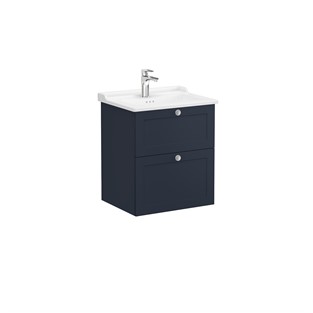 VitrA Root Classic Lavabo Dolabı 60 cm Mat Lacivert 68853