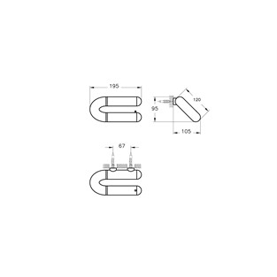 VitrA Liquid Tuvalet Kağıtlığı Parlak Siyah A4456539