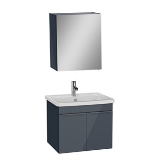 VitrA Quadrum Banyo Dolabı Seti 65 cm Kapaklı Cordoba 69617