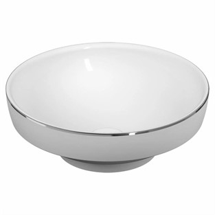 Water Jewels Çanak Lavabo 40 cm-Platin Çizgili 4334B071-2300