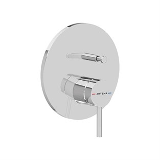 Artema Minimax Round Ankastre Banyo Bataryası Krom A43620