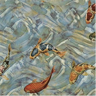 Duka Duvar Kağıdı Koi DK.29939-4 (10 m2)