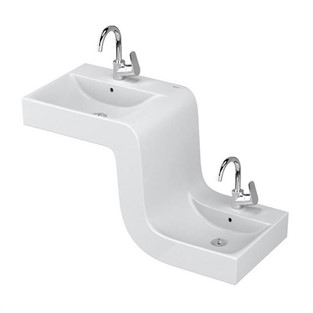 Family Ç.Gözlü Lavabo 101,5cm-Beyaz 4445B003-0001