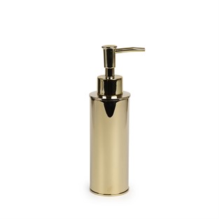 Kobos Tezgah Üstü Yuvarlak Sıvı Sabunluk Parlak Altın KBW-621GL