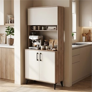 Soprano Kahve Köşesi Çok Amaçlı Mutfak Dolabı 90cm SP02350