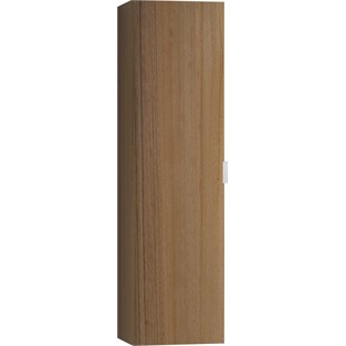 VitrA Nest Boy Dolabı 45 cm Tek Kapaklı Hareli Doğal Ahşap Sol 56187