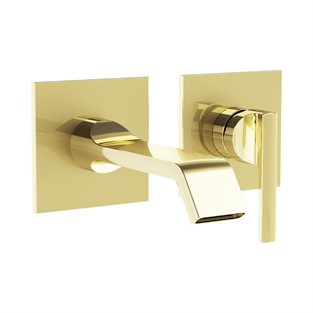 VitrA Suit Ankastre Lavabo Bataryası Sıva Üstü Grubu Soft Altın A4278274