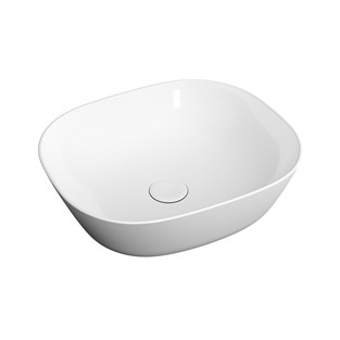 VitrA Plural Çanak Lavabo Kare Beyaz 45 cm 7810B403-0016