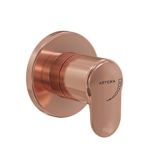 Artema Root Round Ankastre Stop Valf Soft Bakır A4273029