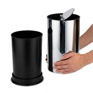 Kobos Nova Çöp Kovası 5L Parlak Krom KBW-908CR