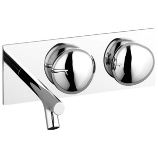 VitrA İstanbul Ankastre Lavabo Bataryası Krom A42845