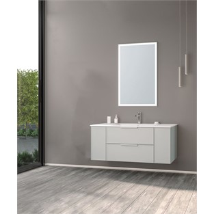 ORKA Solid Banyo Dolabı Takımı Mat Kaşmir 120 cm ORKA5002334