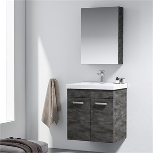ORKA Enez Banyo Dolabı Takımı Irony 55 cm ORKA5000291